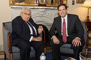 Marco Rubio and Henry Kissinger in 2011 (1)