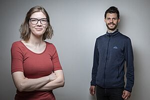 Marie Sneve Martinussen and Bjørnar Moxnes