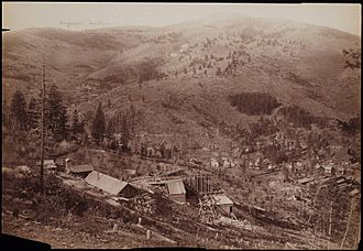 nearby town of Marysville c. 1890