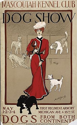 Mascoutah Kennel Club dog show 1901