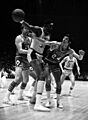 Matt Guokas and Wilt Chamberlain