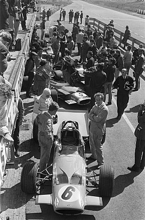 McLaren at 1969 Dutch Grand Prix
