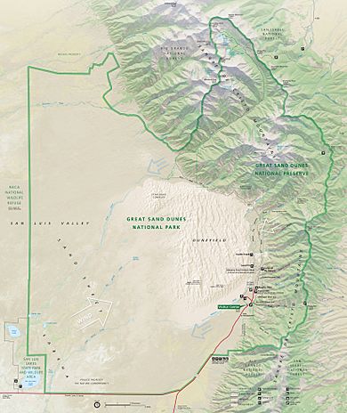 Great Sand Dunes National Park and Preserve Facts for Kids