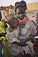 North Darfur IDP malnourished child