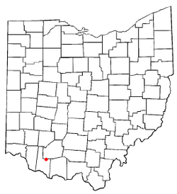 Location of Sardinia, Ohio