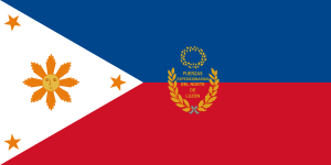 Philippines Aguinaldo flag (obverse)