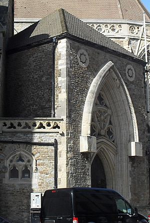 Porch of Holy Trinity Church, Hastings