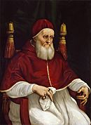 Portrait of Pope Julius II della Rovere (by Raffaello Sanzio) – Galleria degli Uffizi, Florence.jpg