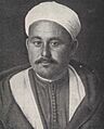 Portrait president abd el krim 1922