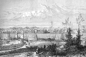 Russians entering khiva 1873 (cropped)