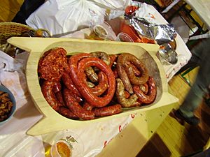 Sausages of Csabai