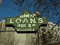 Seattle - Barney's Loans sign 01