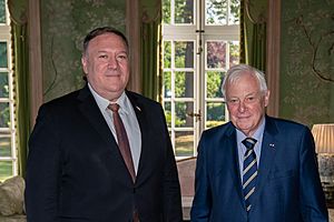 Secretary Pompeo Meets with Sir Chris Patten, Last UK Governor of Hong Kong (50137013668)