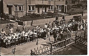 Selborne Road - Victory Street Party Sep 1, 1945 - geograph.org.uk - 447551