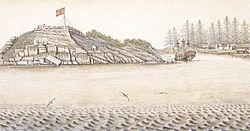 Spanish fort San Miguel at Nootka in 1793