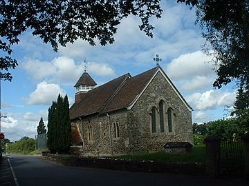 St. Andrew's Church, Bemerton, July 2012