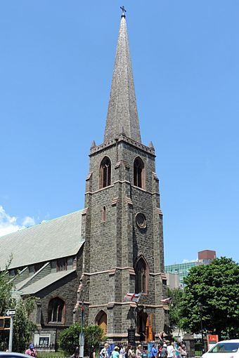 St George Church Flushing with new steeple jeh.jpg