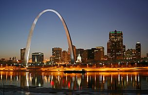 Skyline of St. Louis