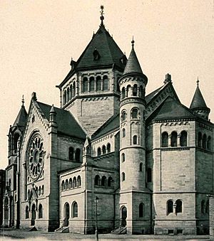 Strasbourg synagogue quai Kléber vue façade 1898-1940