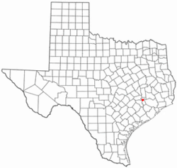 Location of Pine Island, Texas