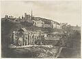 Trinity College Chapel and Hospital, with Calton Hill in the background, 1840s