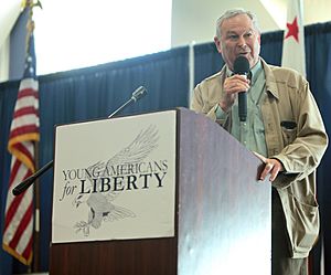 U.S. Congressman Dana Rohrabacher speaking at the 2016 Young Americans for Liberty California State Convention