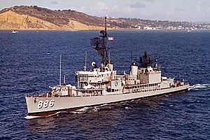 USS Orleck (DD-886) in 1964