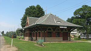 Wauseon Lake Shore and Michigan Southern Railroad Depot