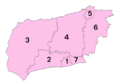 West Sussex numbered districts