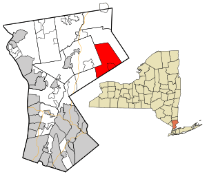 Location of Pound Ridge, New York