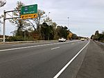2018-11-01 17 50 31 View east along U.S. Route 50 (Lee Jackson Memorial Highway) at the exit for Interstate 66 EAST (Washington) in Fair Oaks, Fairfax County, Virginia.jpg