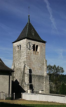 Church tower of L'Abbaye