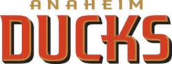 Anaheim Ducks 2024-25 Wordmark Dark