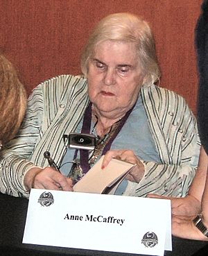 Anne McCaffrey in 2008