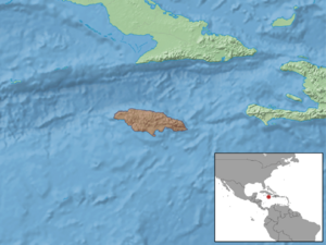 Ariteus flavescens distribution (colored).png