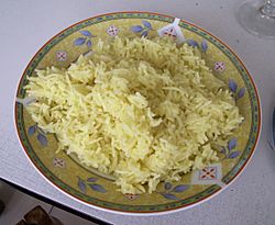 Basic saffron rice
