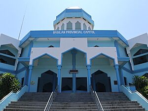 Basilan Provincial Capitol facade (Valderosa, Isabela City, Basilan; 10-07-2023)