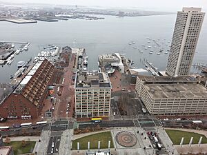 Boston Custom House Tower View to the East