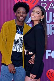 Brent Faiyaz and Zahara Davis 2019 by Glenn Francis