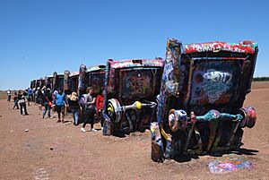 Cadillac Ranch, Amarillo, Texas 9
