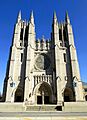 Cathedral of the Most Blessed Sacrament (Detroit, Michigan) - view from across Woodward (cropped)
