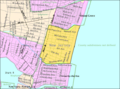 Census Bureau map of Bradley Beach, New Jersey