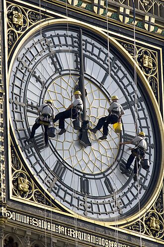 Cleaning Big Ben