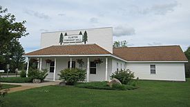 Clinton Township Hall in Comins