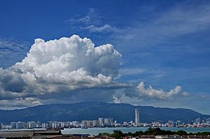 Clouds above Penang