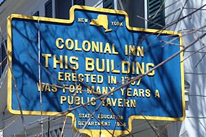 Colonial Inn marker