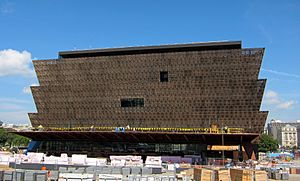 Construction of the National Museum of African American History and Culture