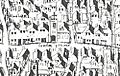 Copperplate map London Stone