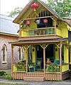 Cottage prepared for the Grand Illumination