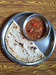 Dhuska Roti , thopa roti, Chhattisgarhi Cuisine